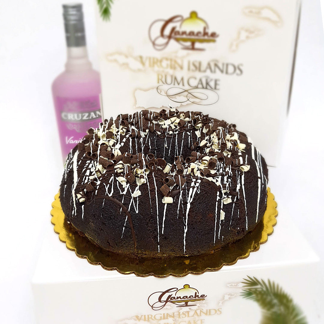 Chocolate Irish Cream Rum Cakes