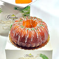 Eggnog Bourbon Rum Cakes